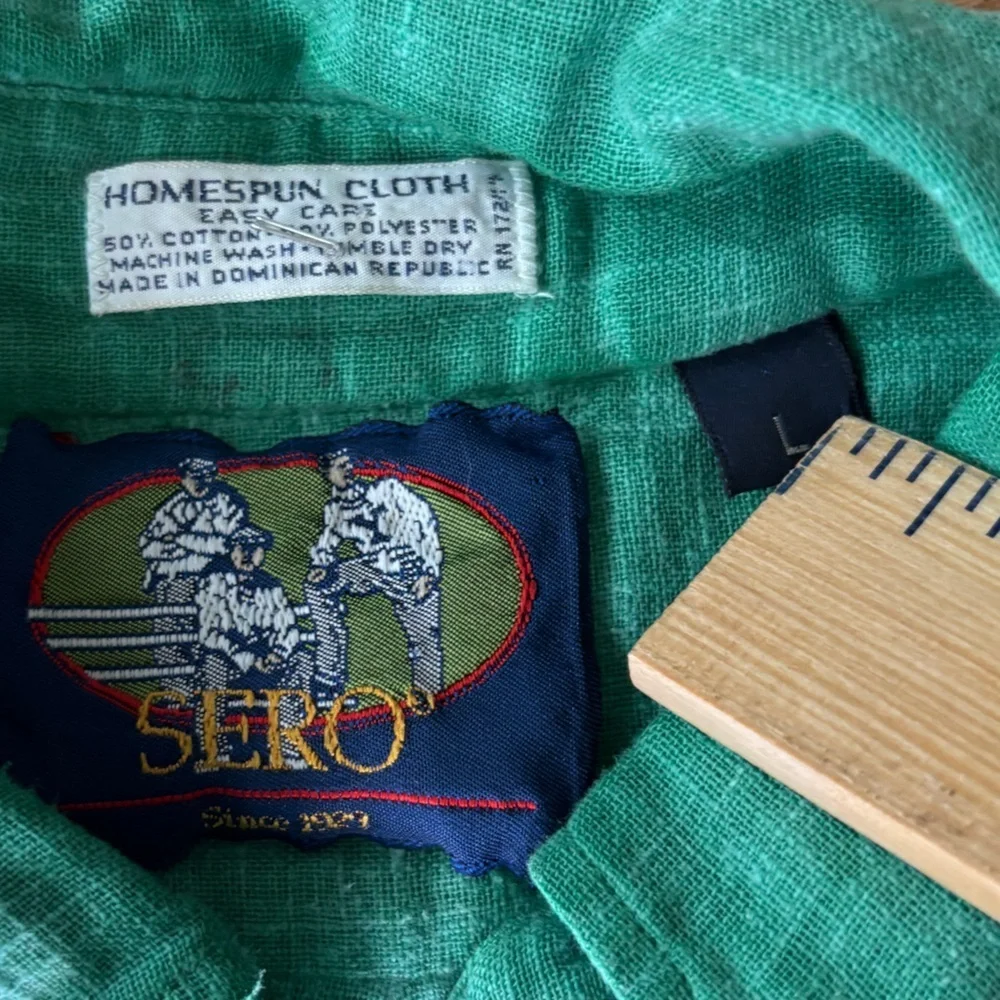 Vintage Sero 1970’s button down shirt large